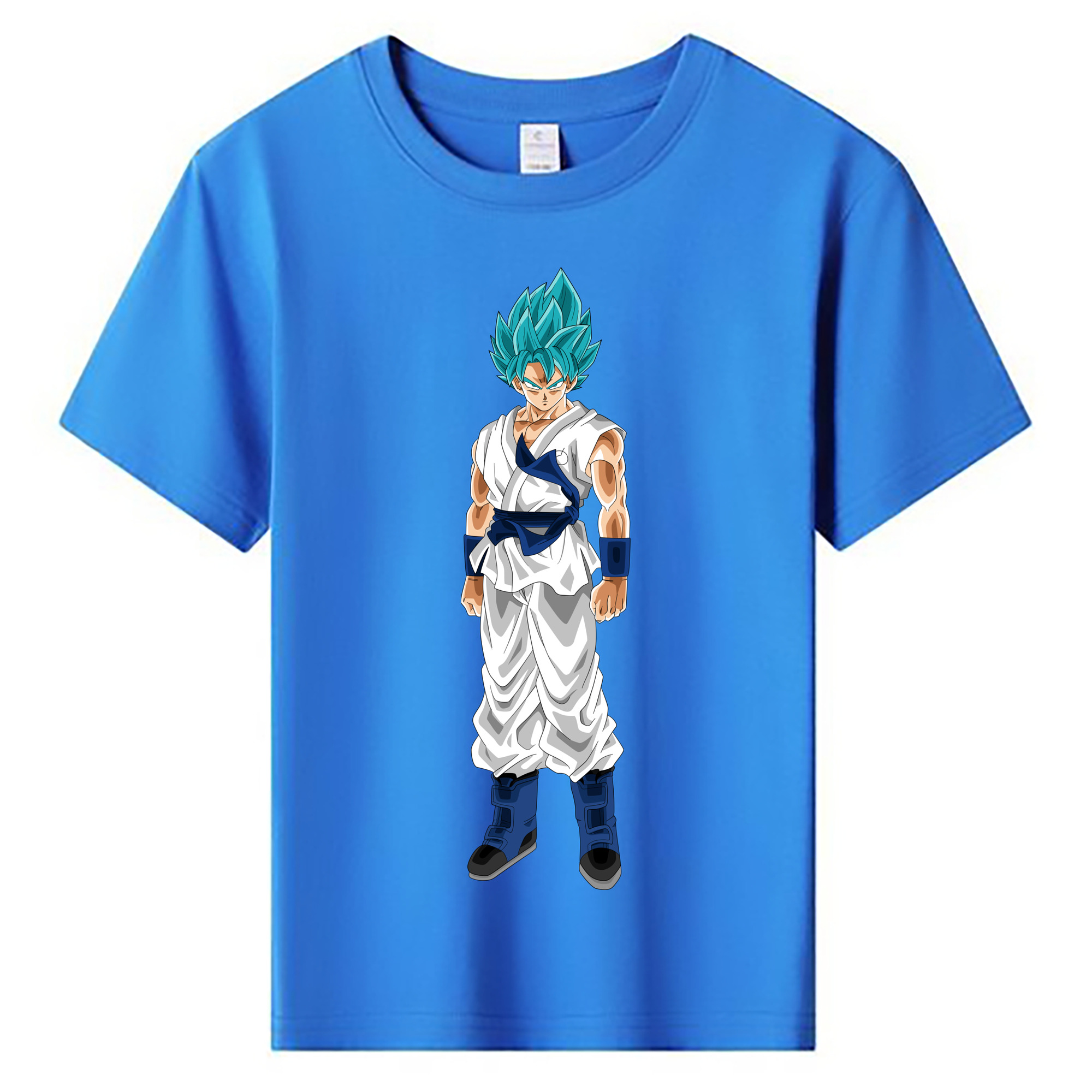 （画像用） ドラゴンボール 孫 悟飯（そんごはん）DRAGON BALL Son Gohan 綿100％キッズTシャツ（フロントプリント）